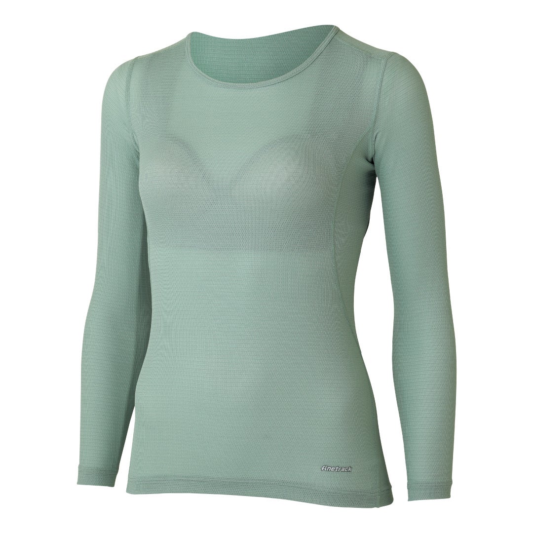 Women’s ドライレイヤーウォームブラトップロングスリーブ（霧緑色）