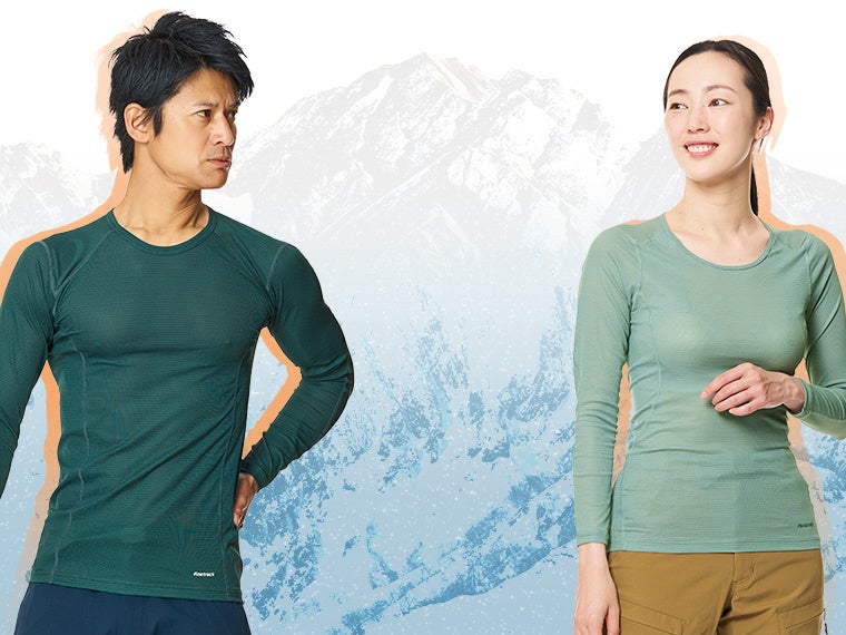 ドライレイヤーウォーム着用イメージ