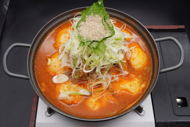 浅草ソウルの大人気メニュー カムジャタン