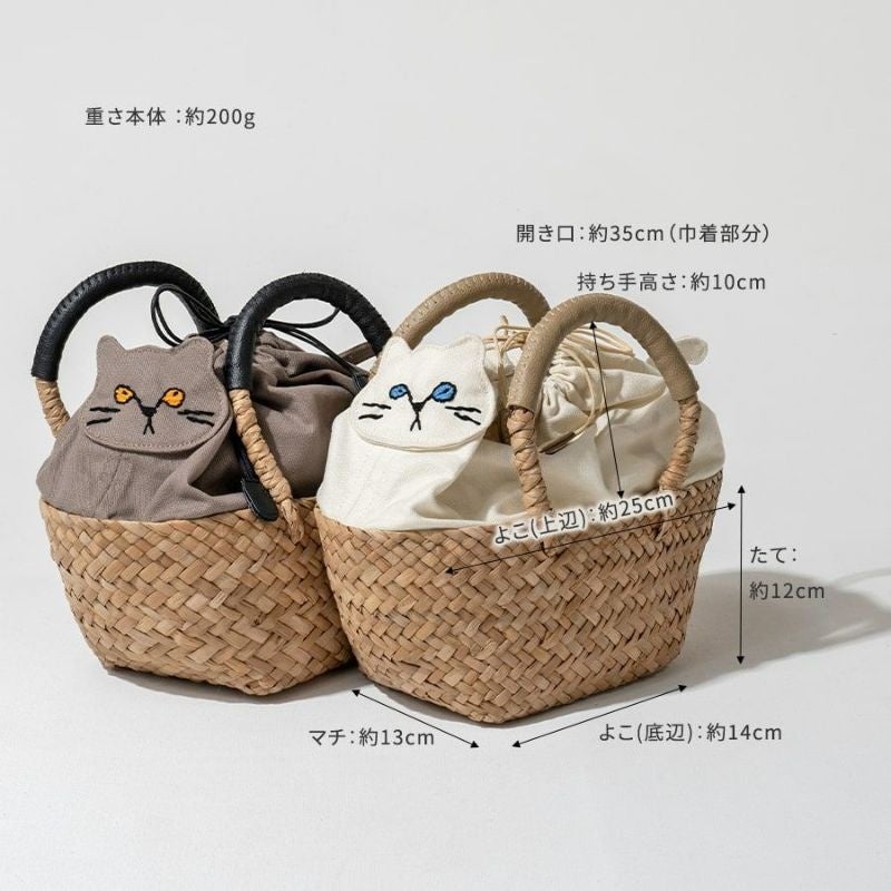 新品未使用　HAYNI ねこ　カゴバッグ 2月22日は猫の日🐈】発売から約2ヶ月で2023年分が完売した大人気