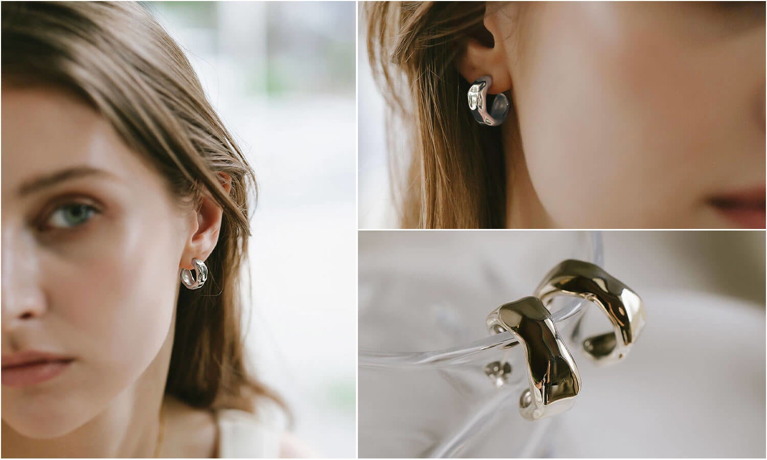 Molune-pe -モルン ピアス- Silver [SILVER925]