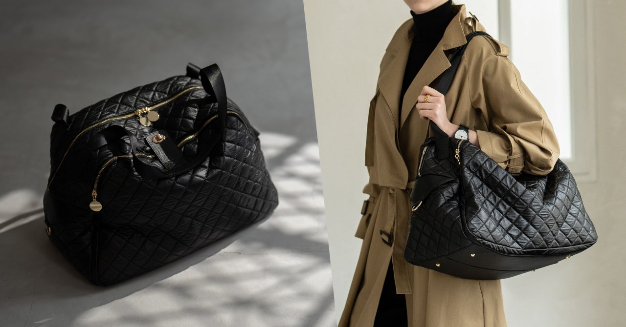 大容量×多機能 】LLサイズの高見えボストンバッグが誕生。『スマートに 大容量×多機能 】LLサイズの高見えボストンバッグが誕生。『スマートに