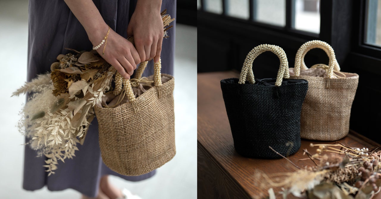 ebagos シェニール カゴバッグ 容量たっぷり ebagos シェニール カゴバッグ 容量たっぷり