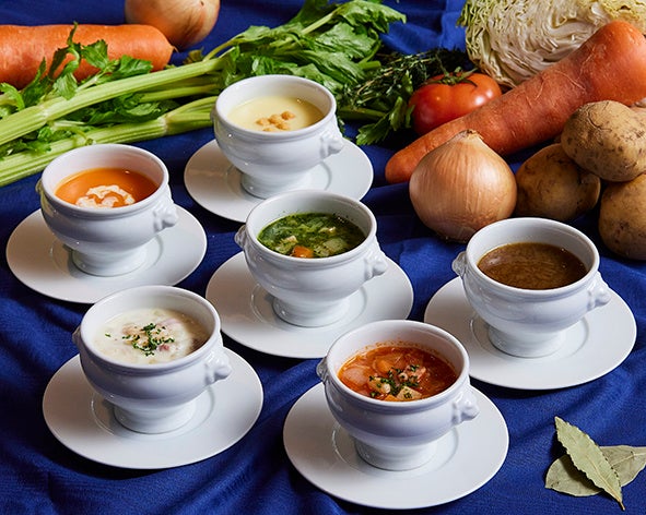 朝食ブッフェ 日替わりスープ