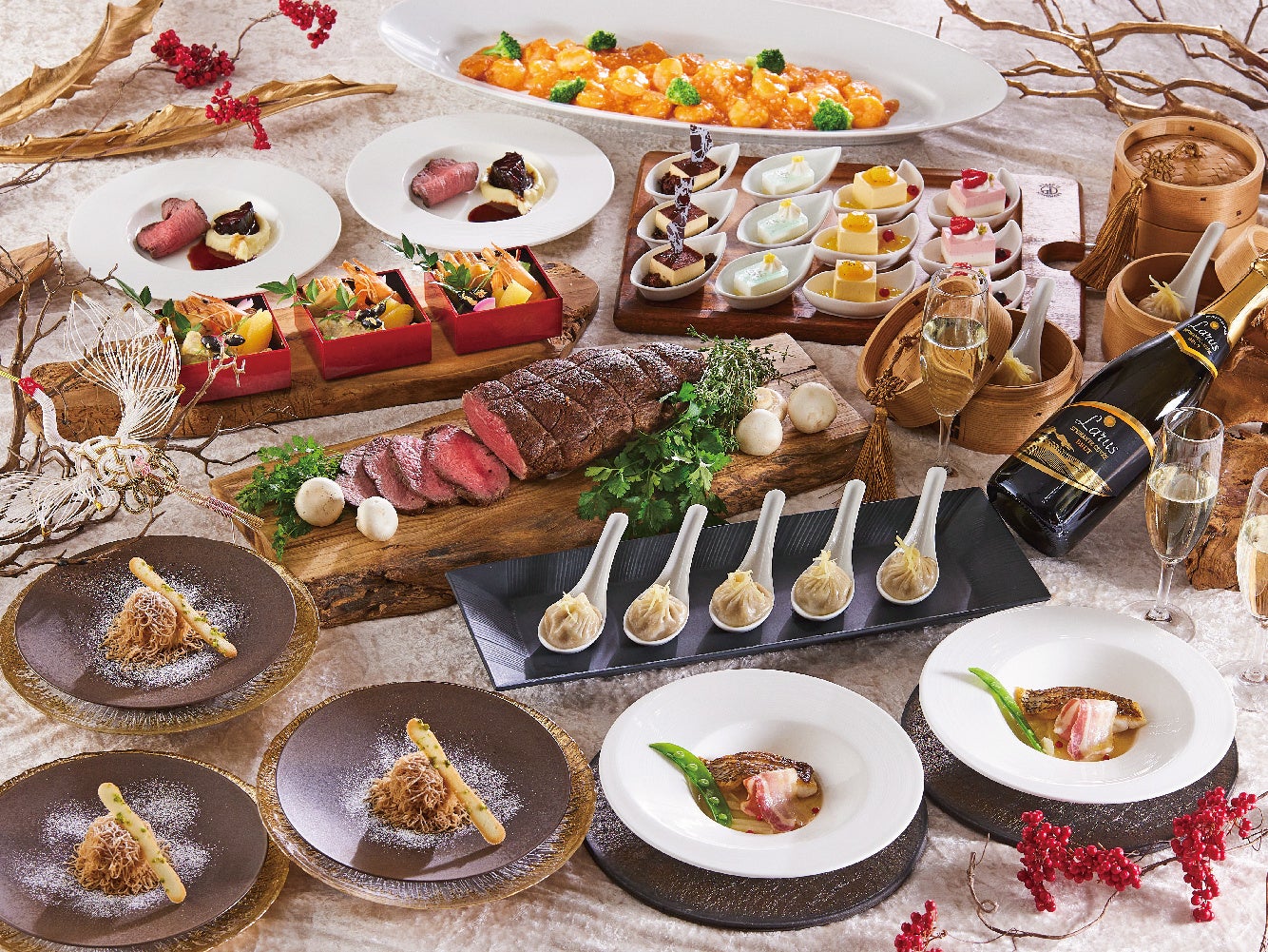 お正月ランチブッフェ(イメージ)