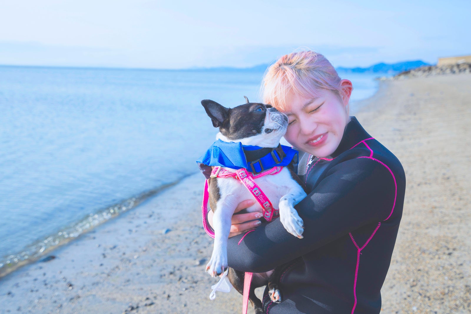 愛犬とのSUP体験