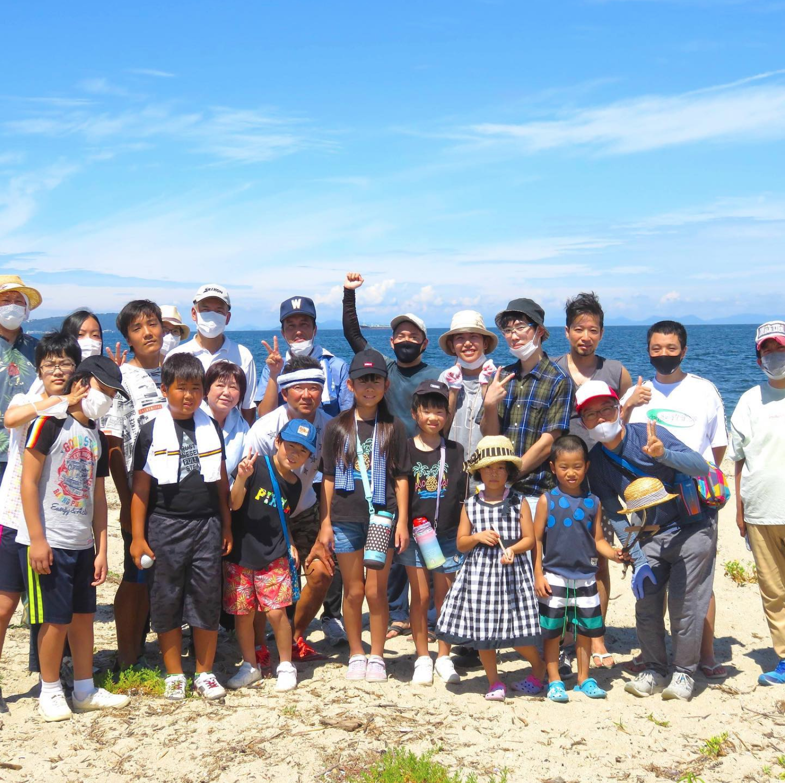 有明浜を綺麗にし隊