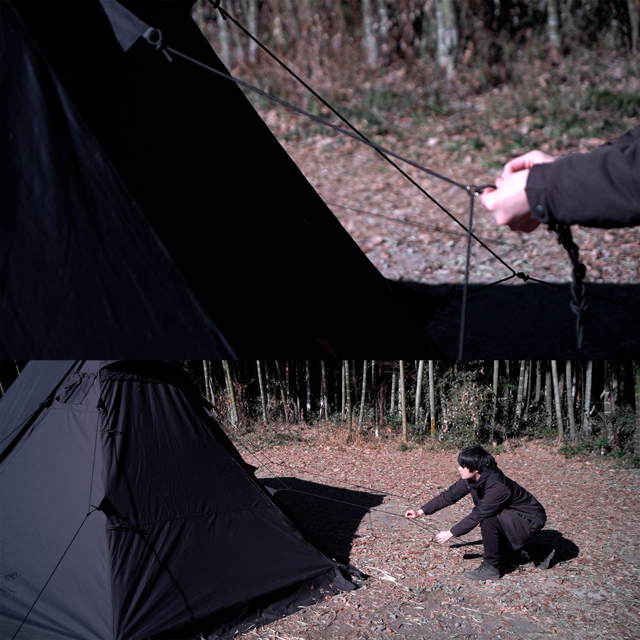 テント・タープ BLACKISHGEAR / BLACK SHELTER TWIN V2 BLACK SHELTER TWIN V2 Black Shelter Twin Black Tent TC Large