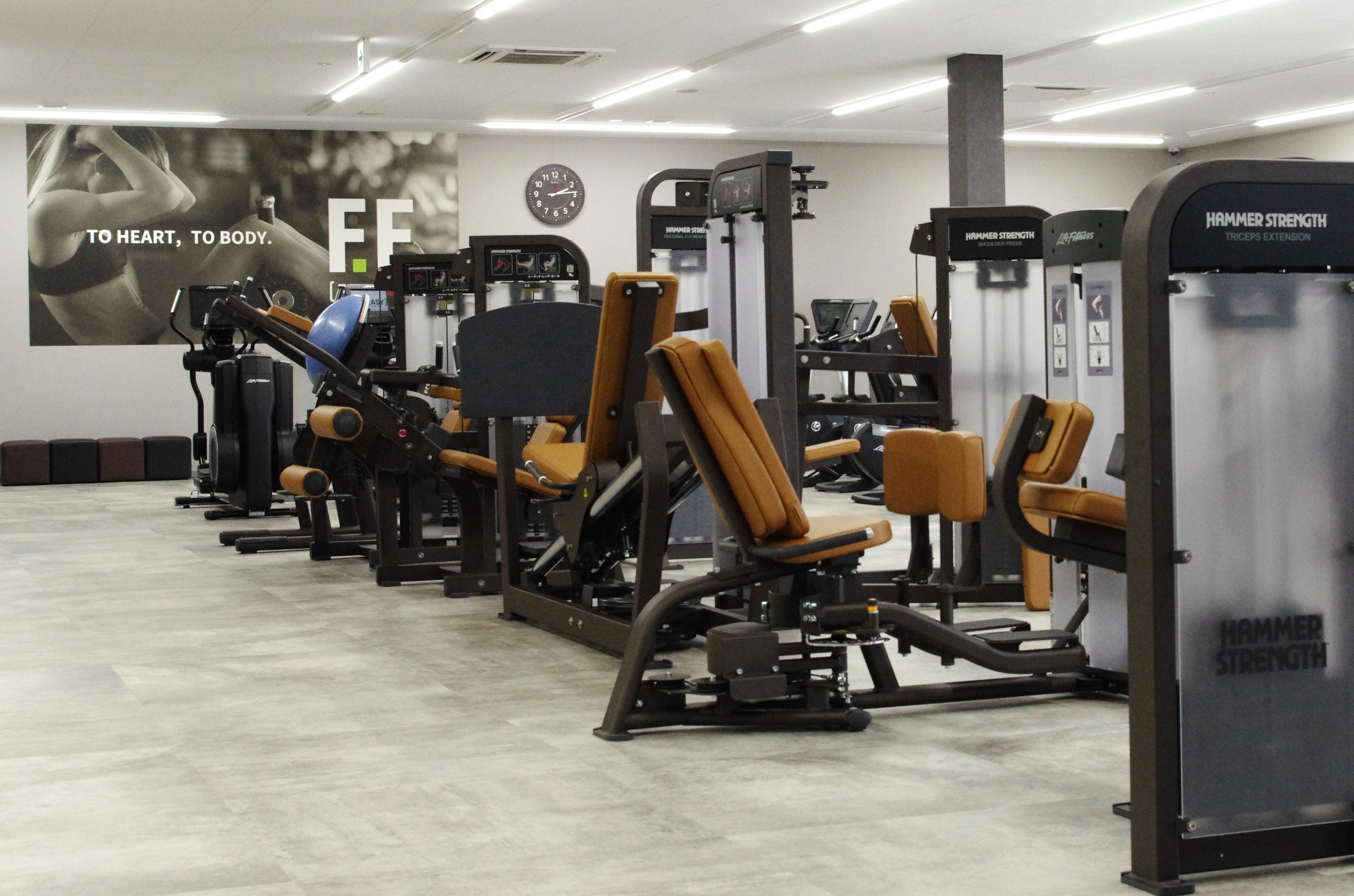 初心者から上級者まで満足できるトレーニング環境