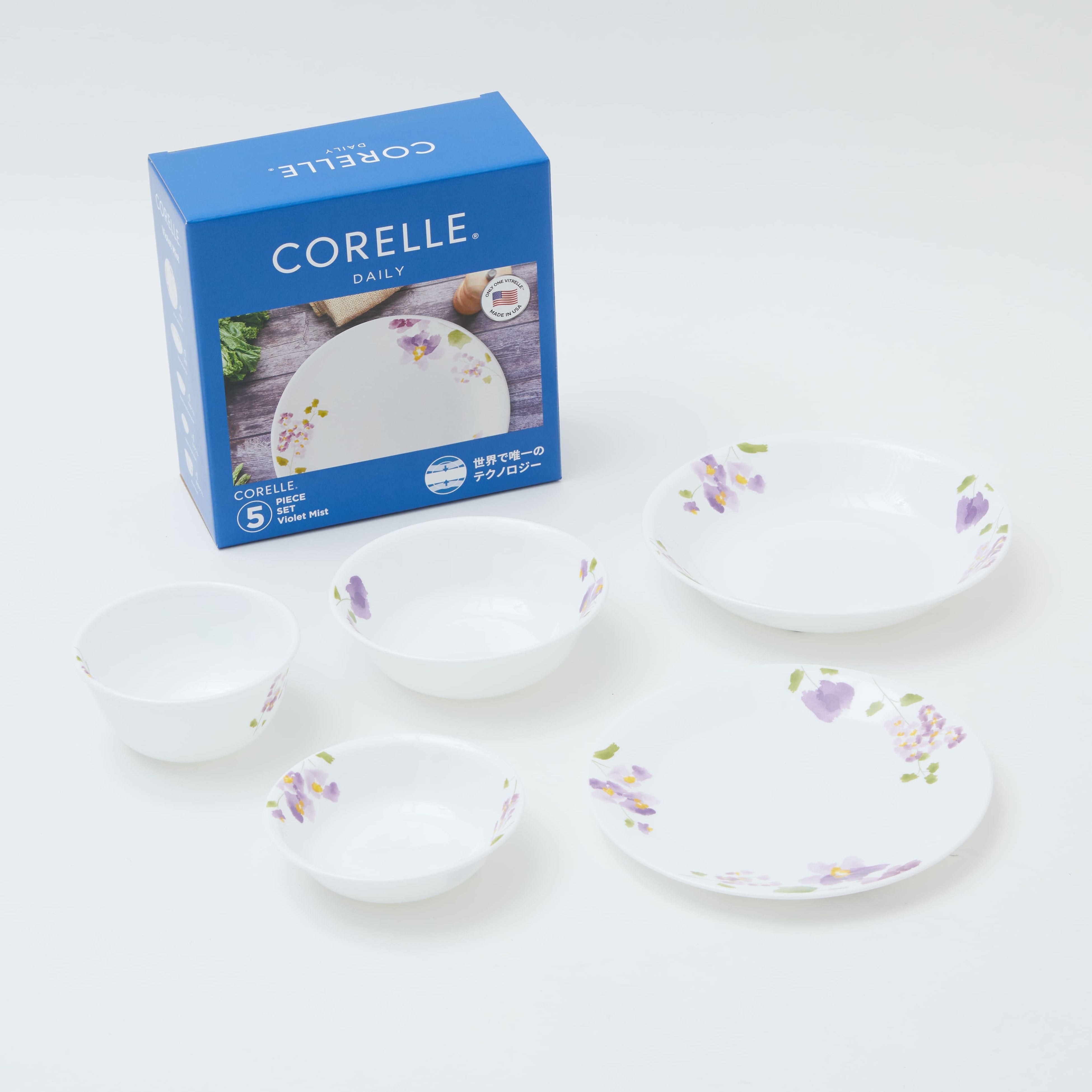 専用　CORELLE 食器セット 8個 アメリカ製コレールCORELLE食器セット 8点 CORELLE -コレール