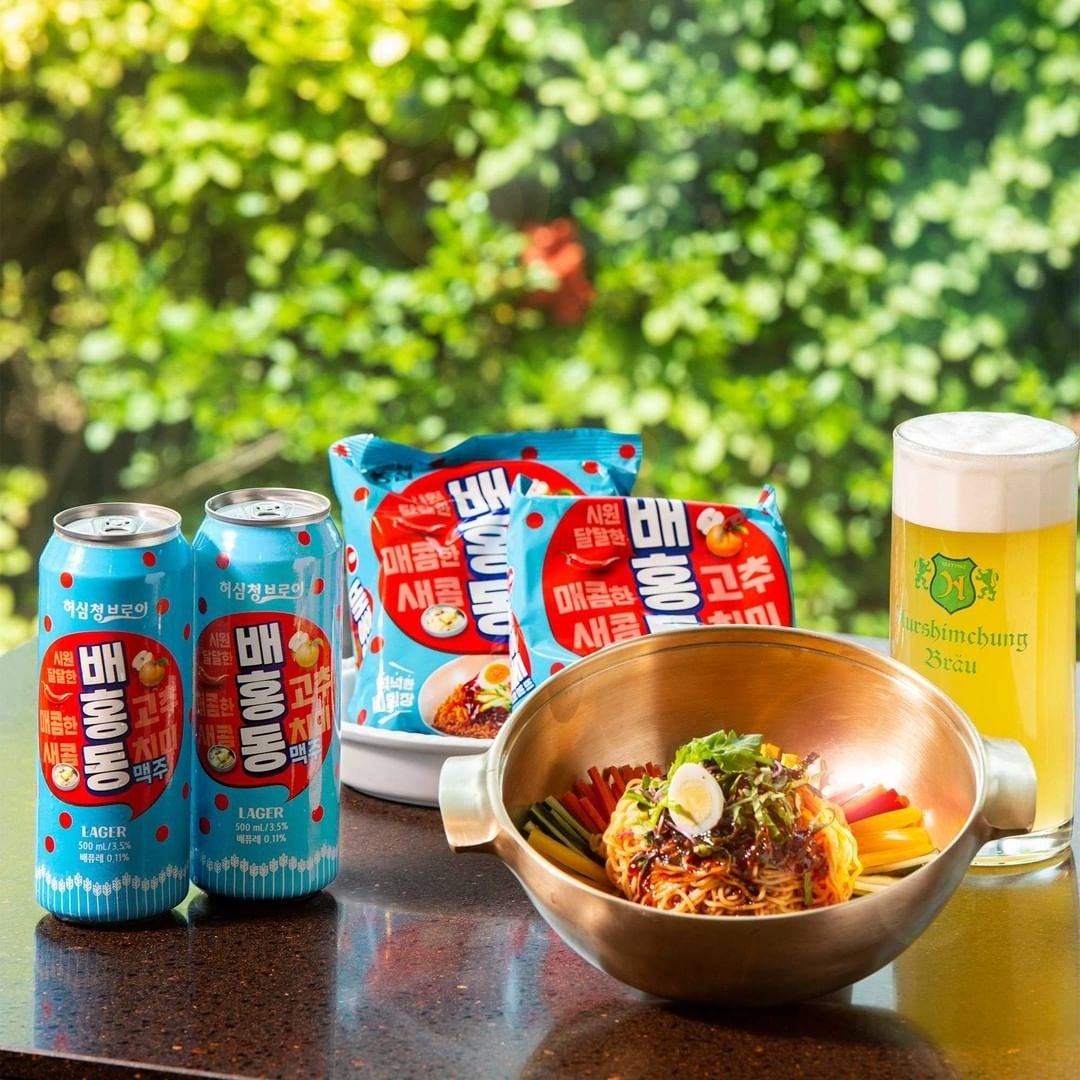 ベホンドンとコラボしたクラフトビールも販売中