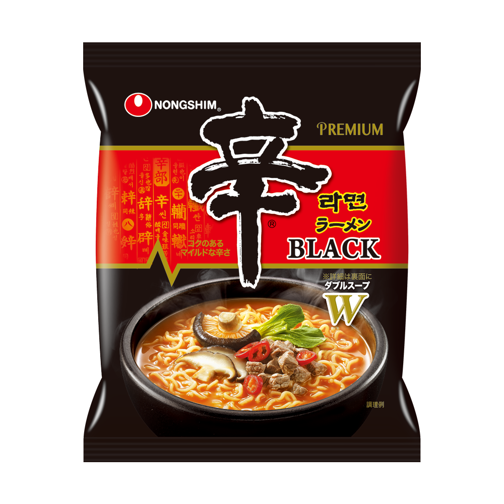 辛ラーメン ブラック 袋麺