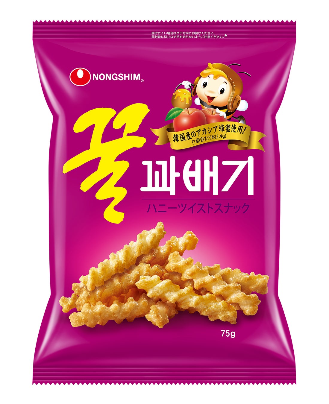 使用する韓国スナック菓子