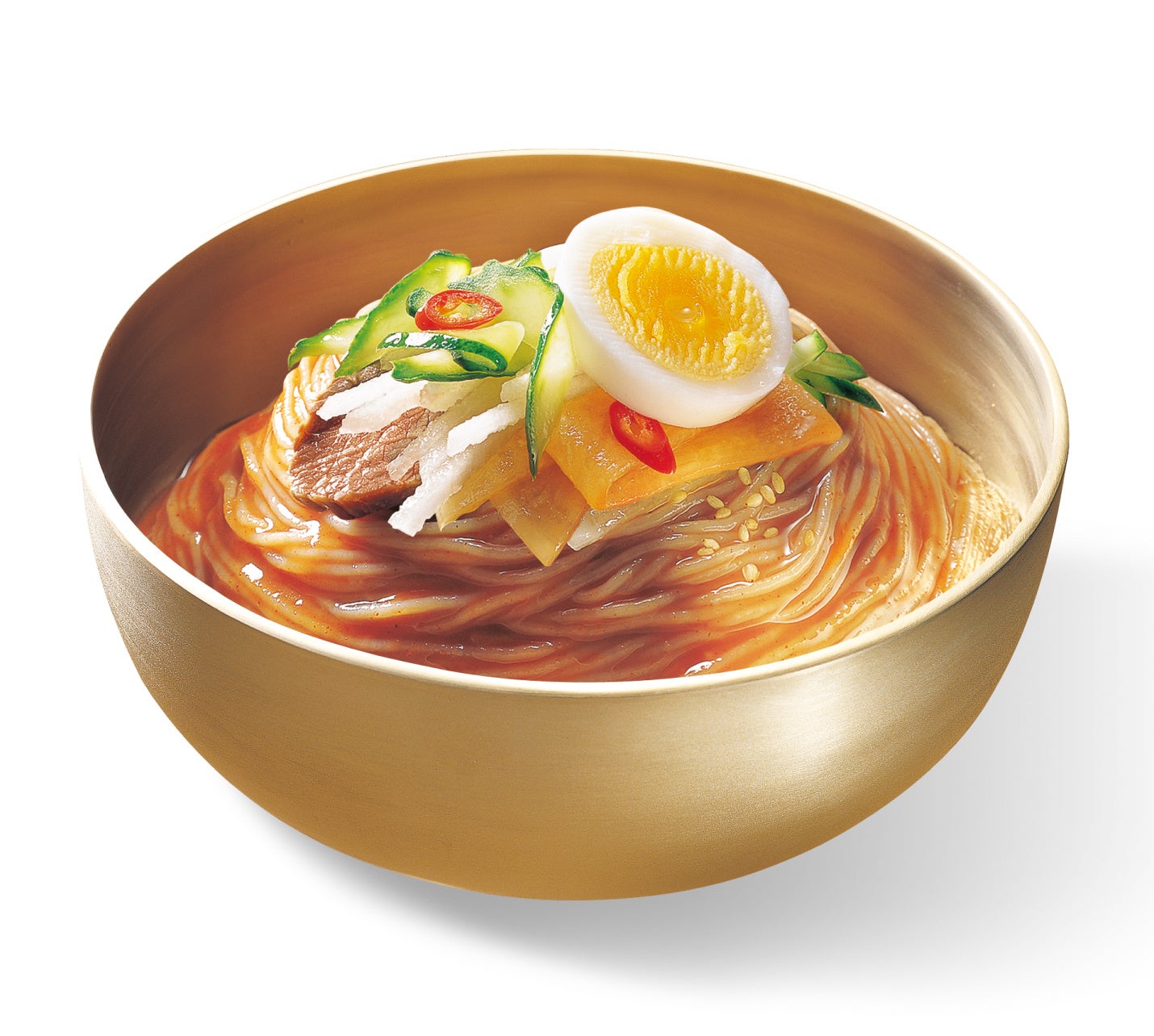 ふるる冷麺ビビン冷麺シズル