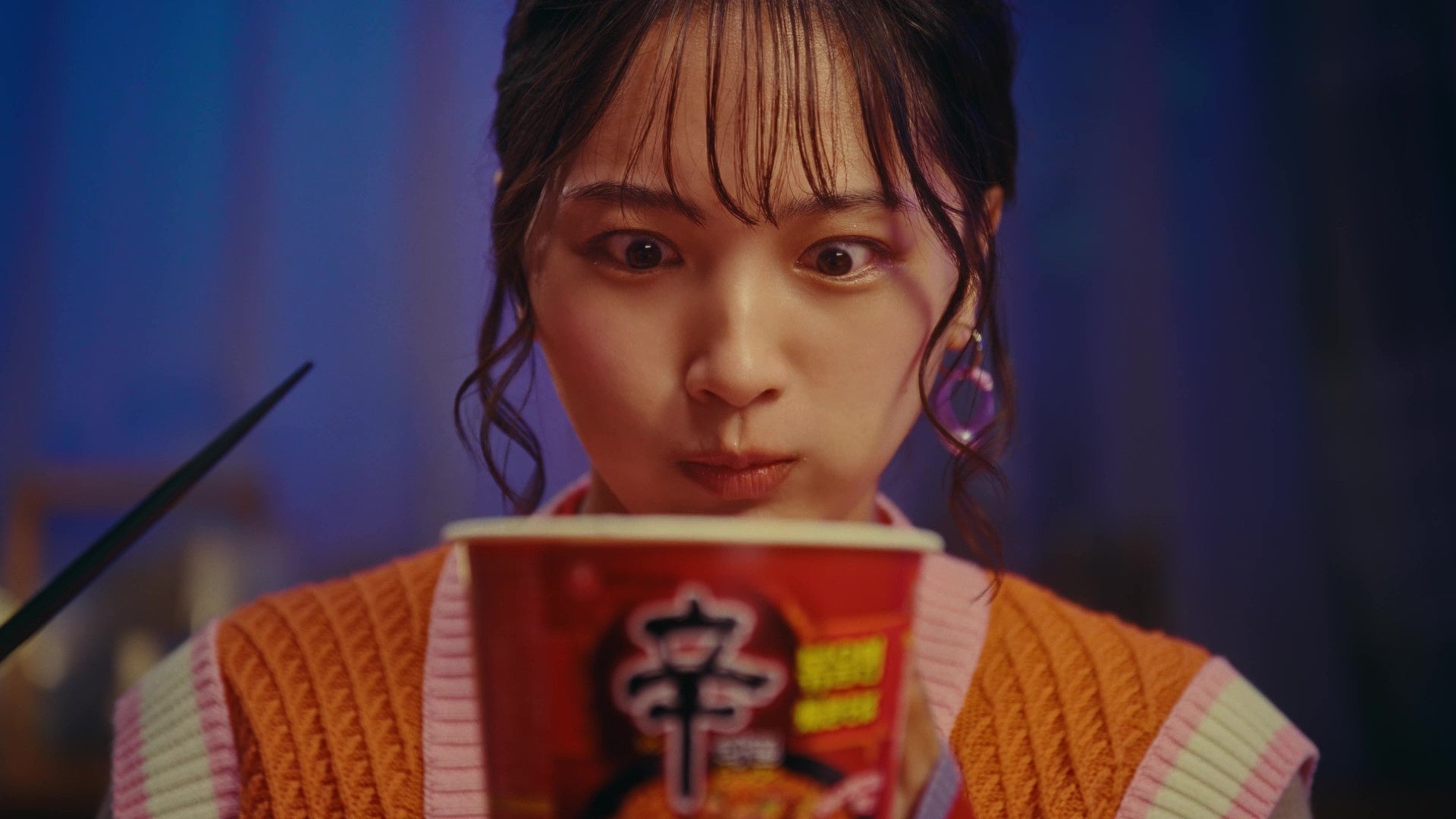 ん？と予想以上の美味しさに驚く速瀬さん