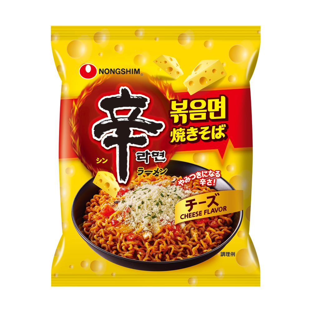 辛ラーメン焼きそば チーズ　袋麺