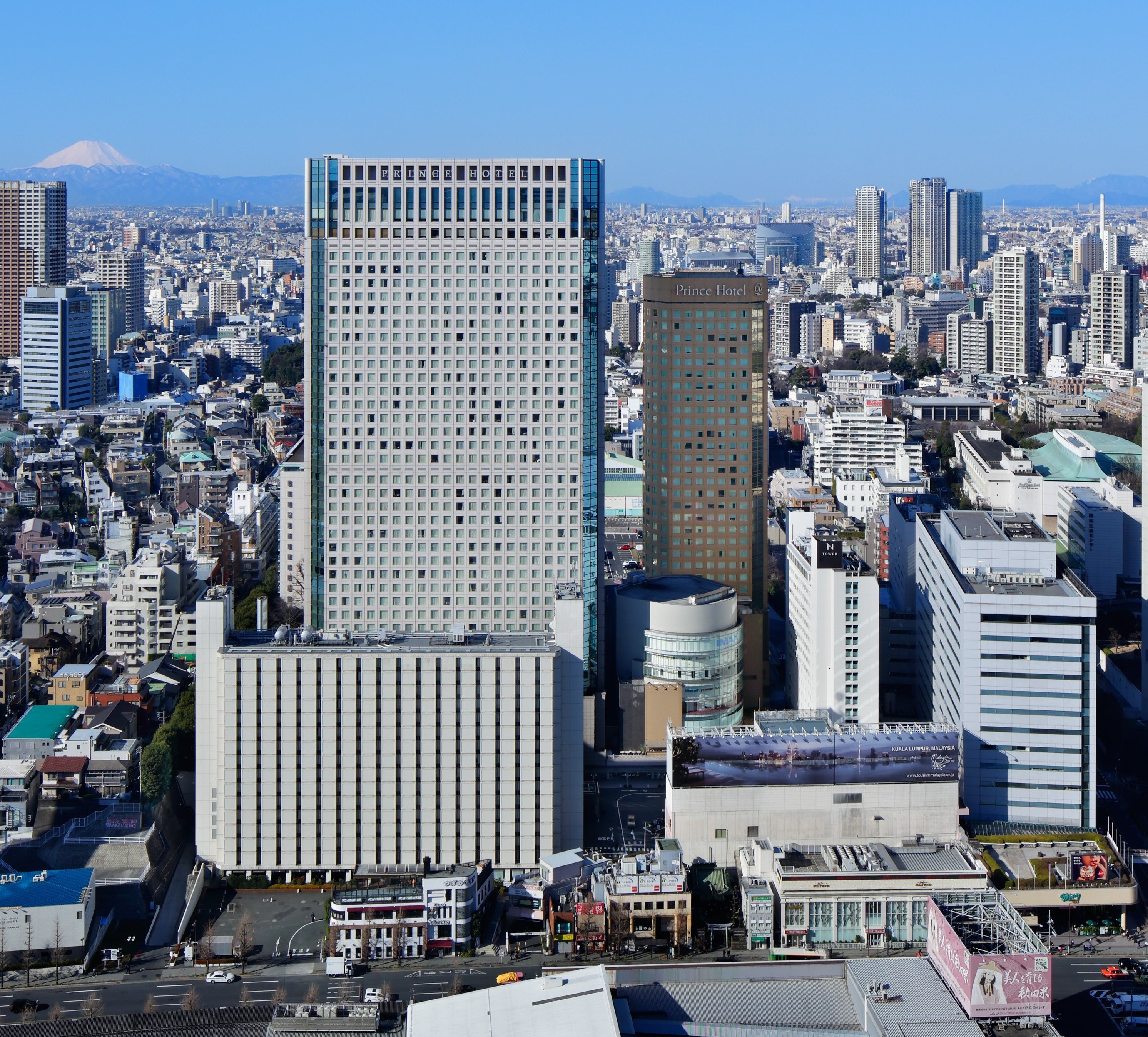 品川プリンスホテル　外観