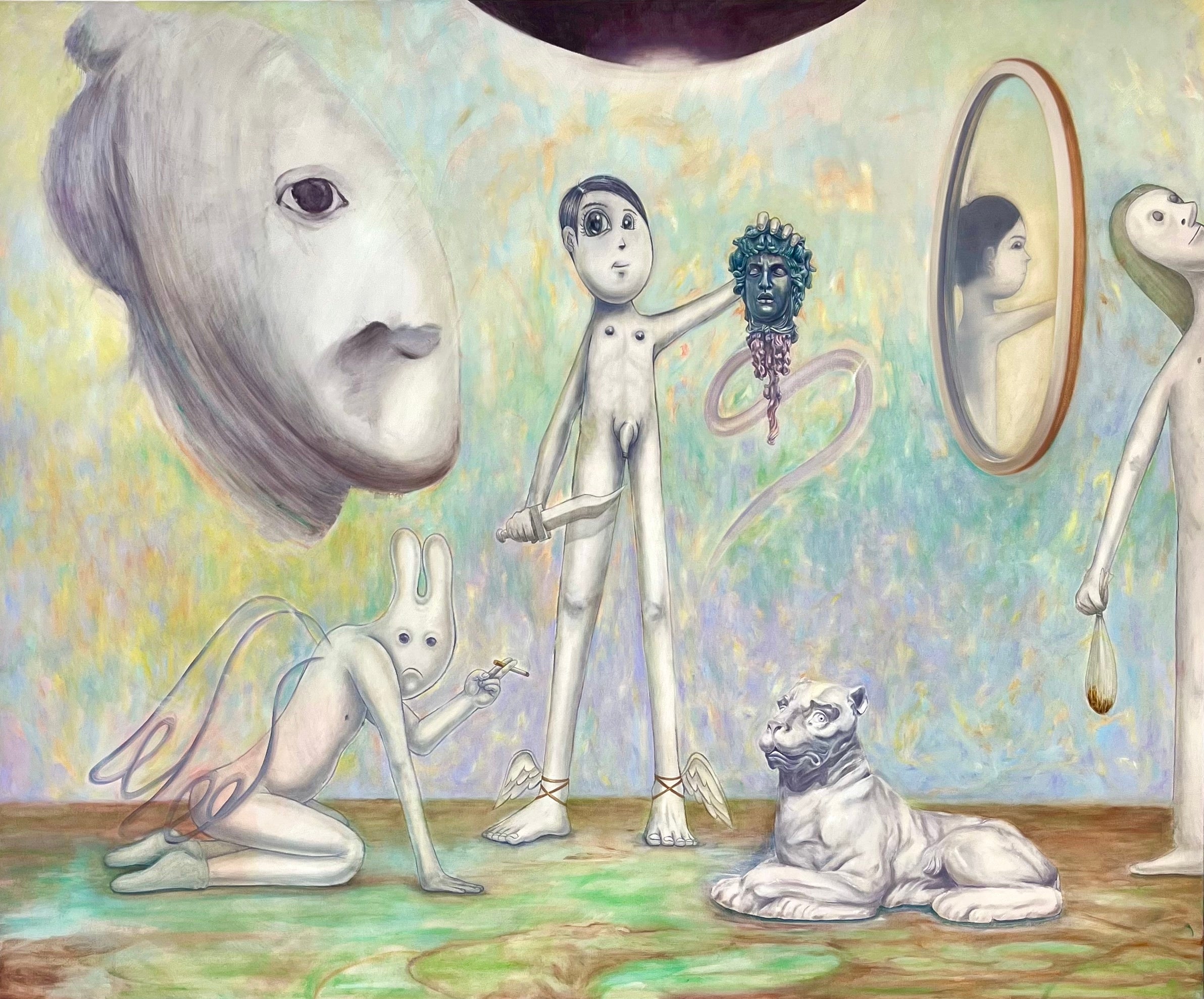 現代美術家 松山智一のスタジオから羽ばたく 7名のアーティストによる