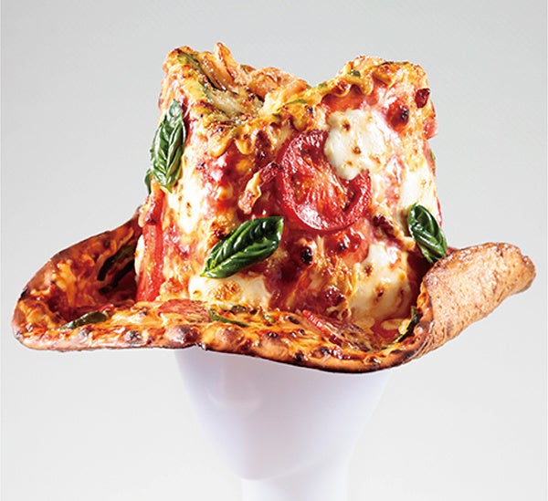 過去作品「こちらもある意味Pizza Hat!」