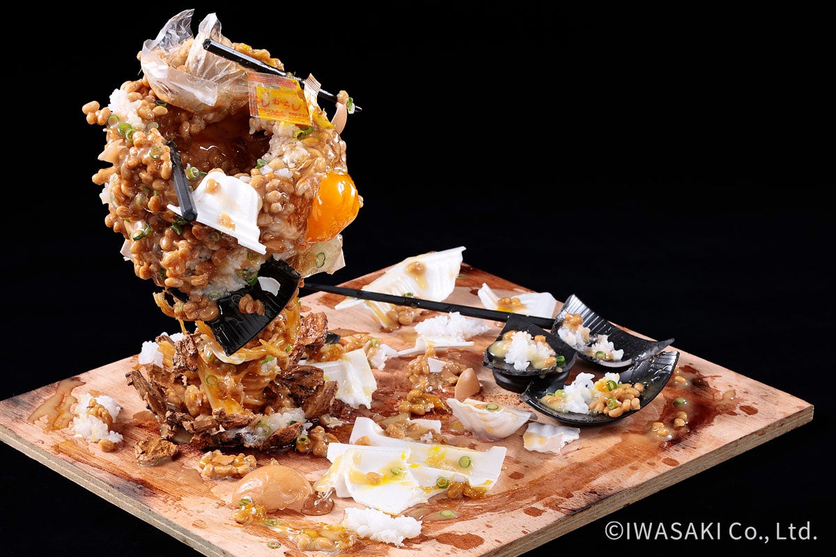 2022年おいしさのアート展作品「wow納tomadoネバーapproach2」