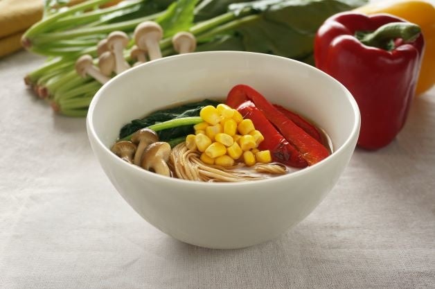 麺そのものが高プロテイン。良質なたんぱく質の補給に。