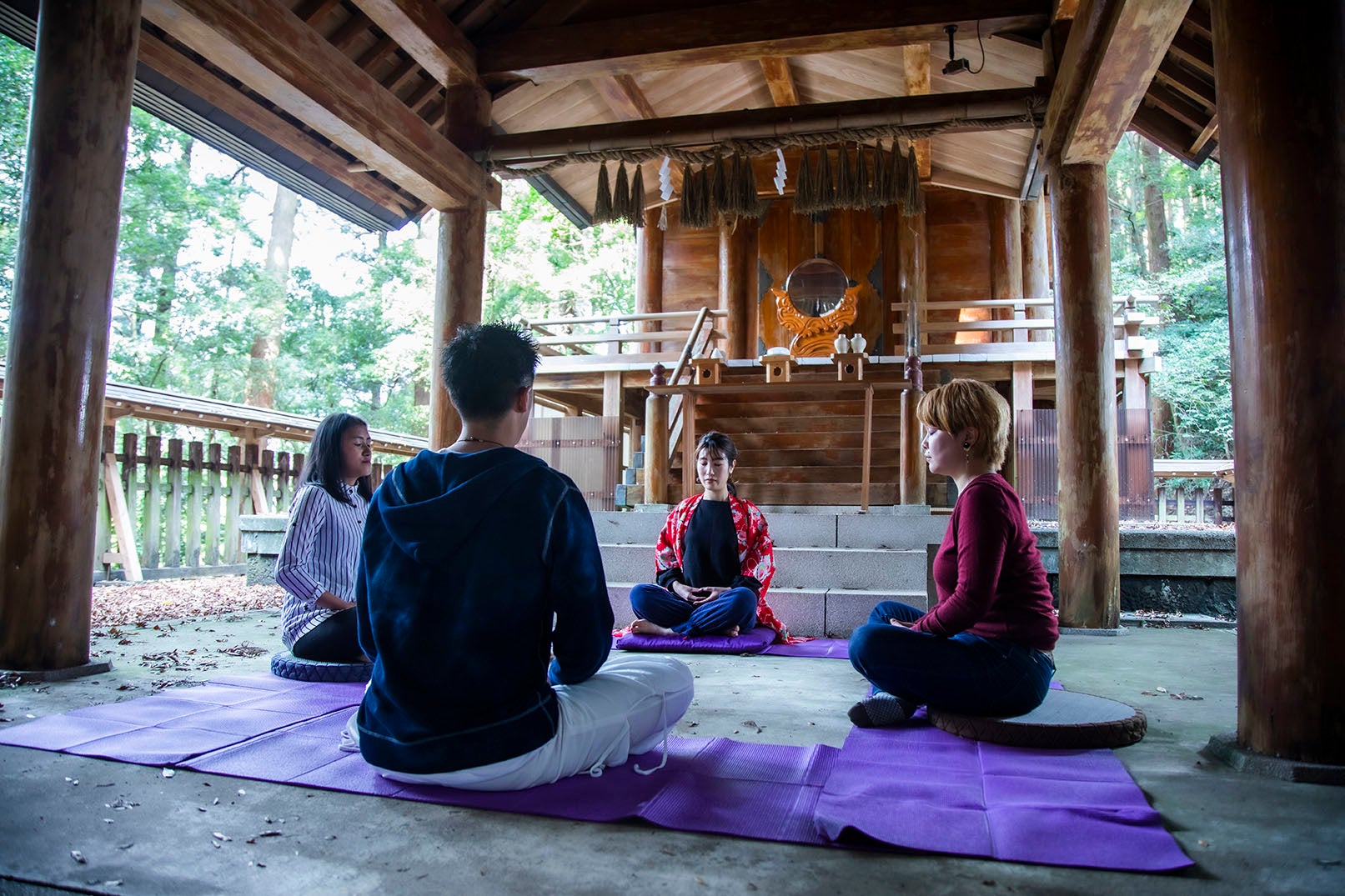 【Zen Practice】いつもは入れないエリアで自分を見つめる