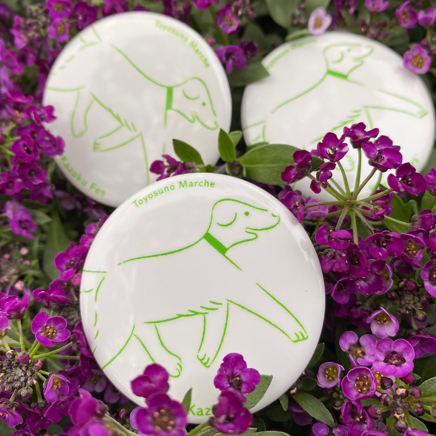 家族フェス缶バッチ