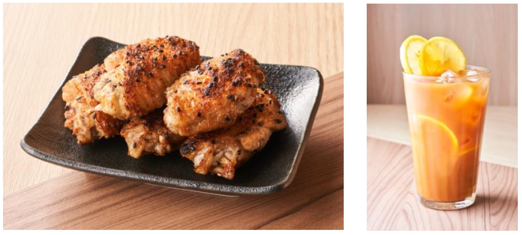 トーフェイチキン、香港レモンティー