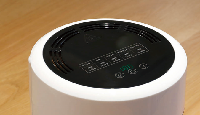 タッチパネルで簡単操作