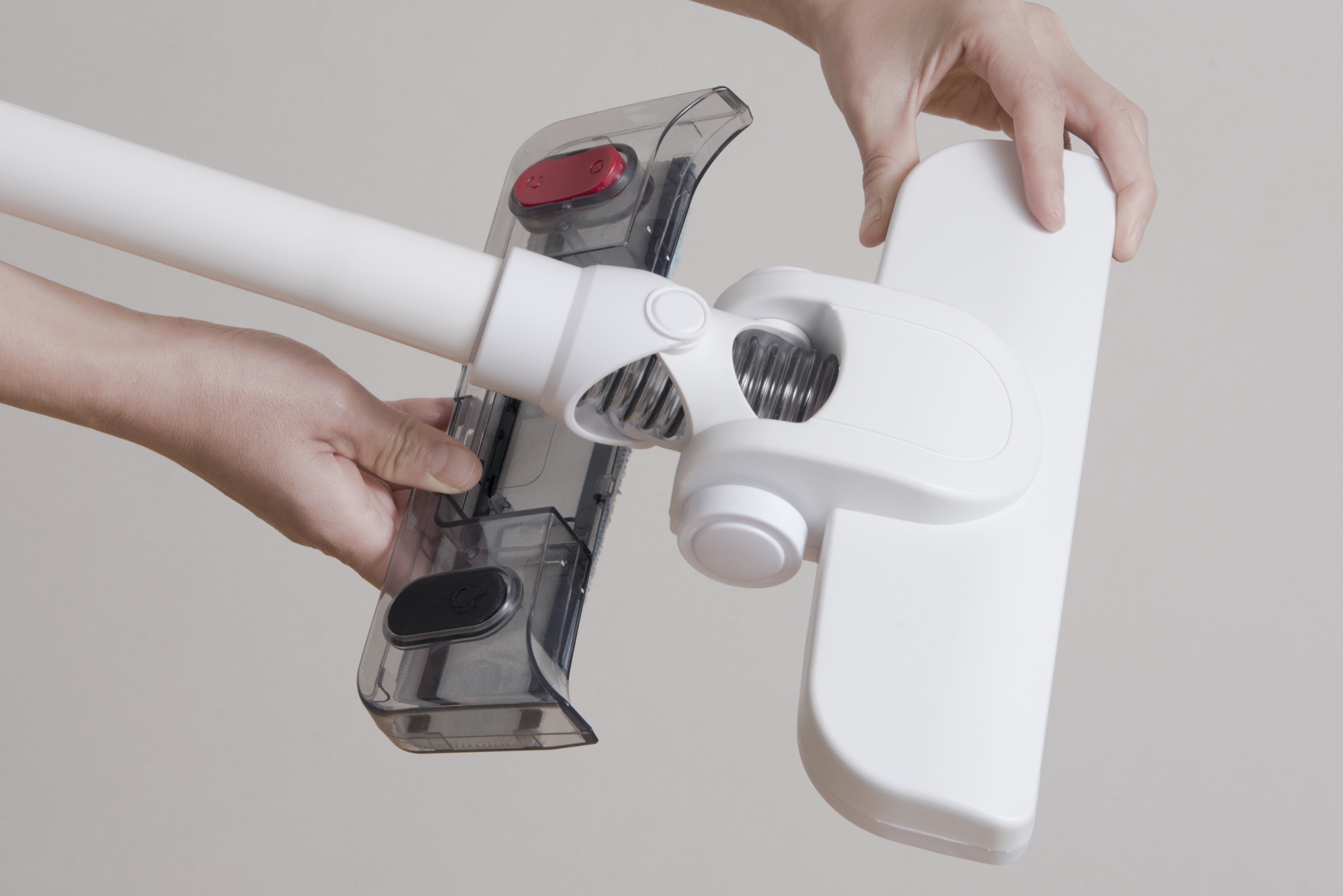 着脱式の水ぶきアタッチメント