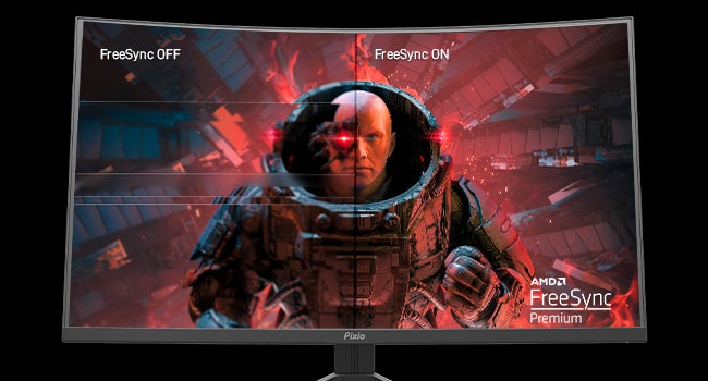 Pixio(ピクシオ)」より、23.6インチ、FHD、165Hz、湾曲VAの
