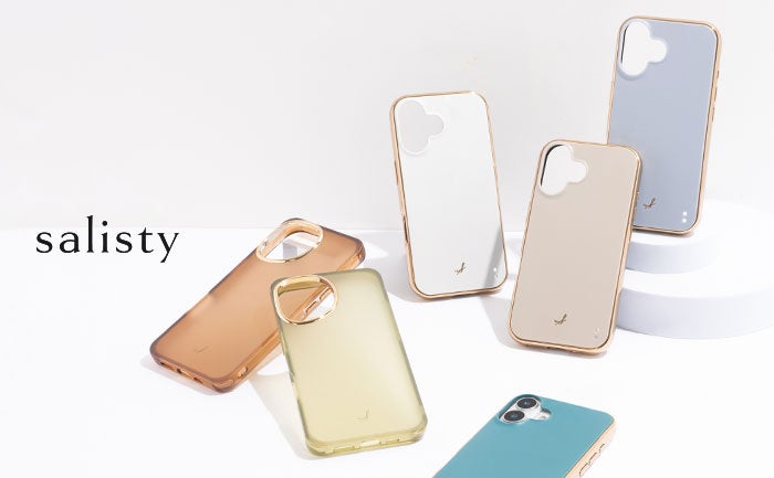 モバイルアクセサリーブランド「salisty（サリスティ）」新型
