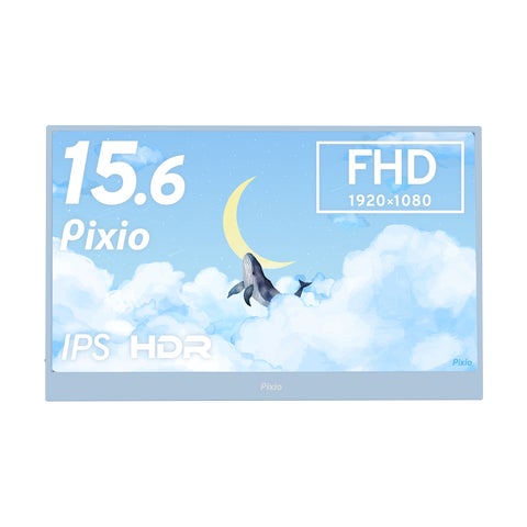 Pixio」のポータブルモニターシリーズからパステルピンク・パステル Pixio」のポータブルモニターシリーズからパステルピンク・パステル