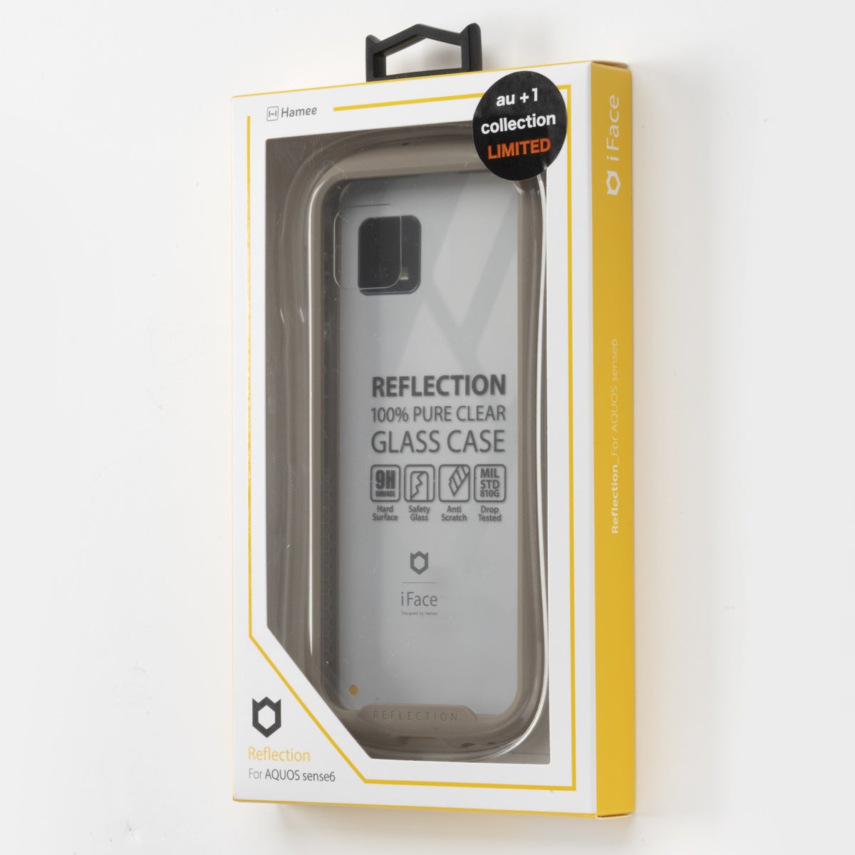 iFace × au +1 collection。「iFace」よりReflection「AQUOS