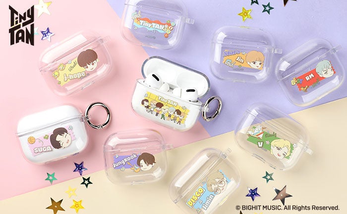 iPhoneアクセサリー BTS BTS のキャラクター「TinyTAN」とモバイルアクセサリー「iFace
