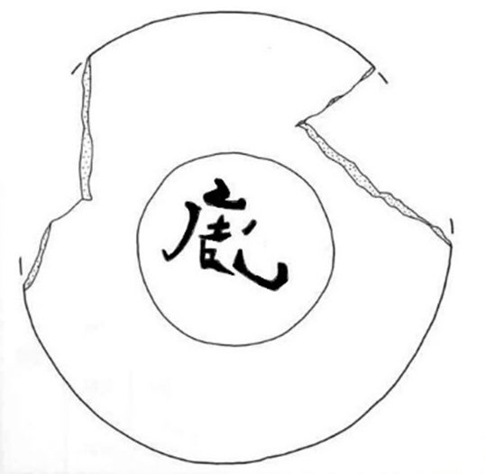 住居出土「厩」墨書土器厩 (東久保南第4地点H1号)