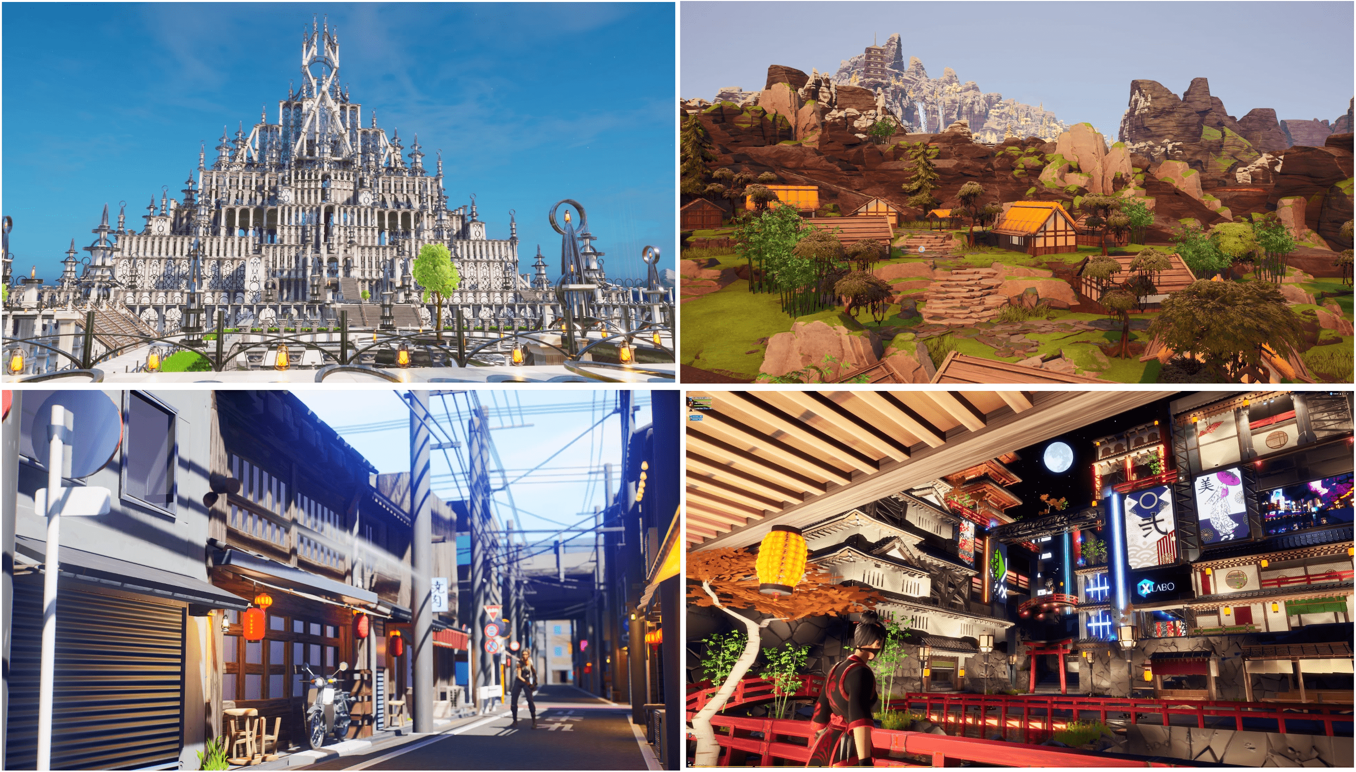 フォートナイトの制作イメージ【クリエイター：WHITE.farachaニケ】