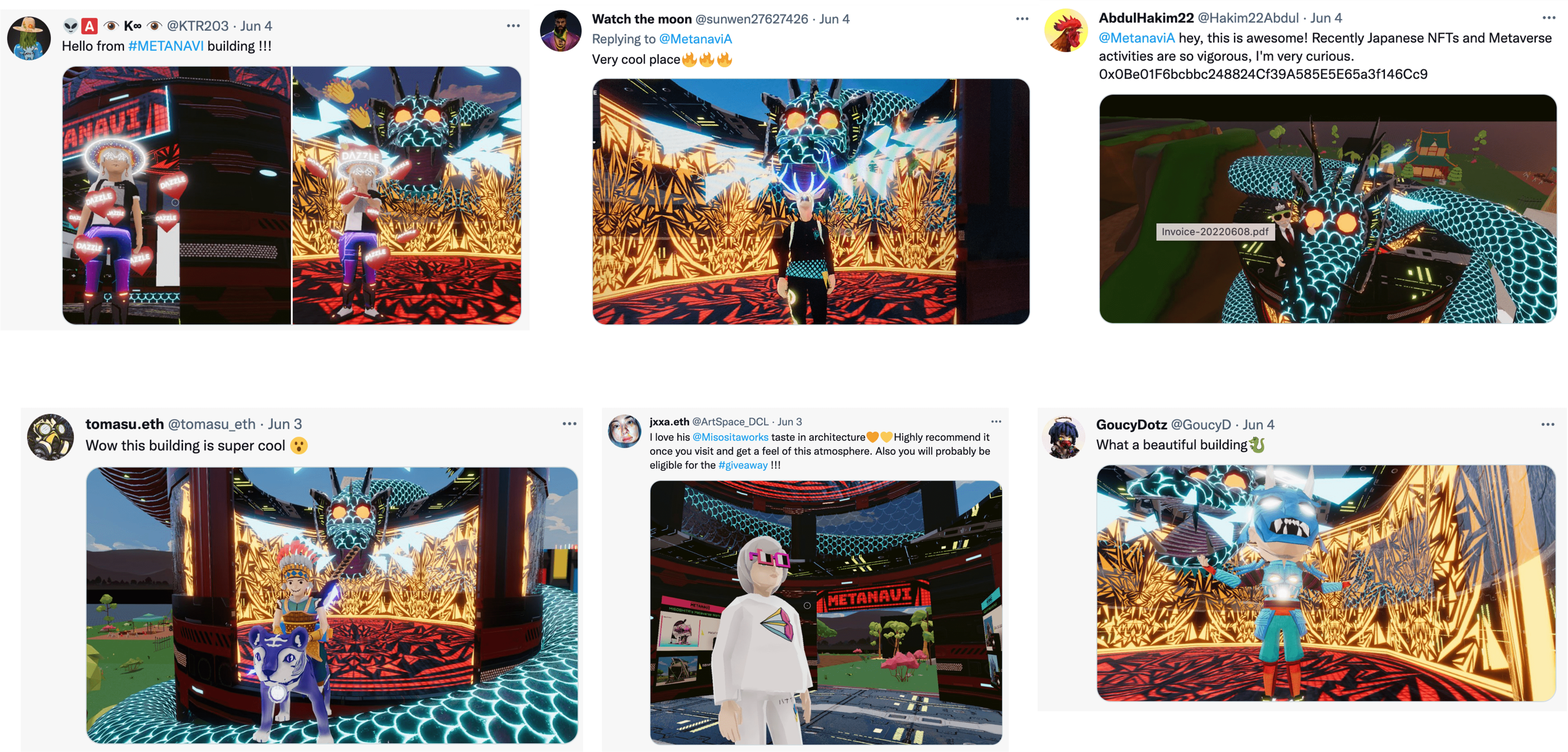 海外からも多くの方がキャンペーンに参加されました