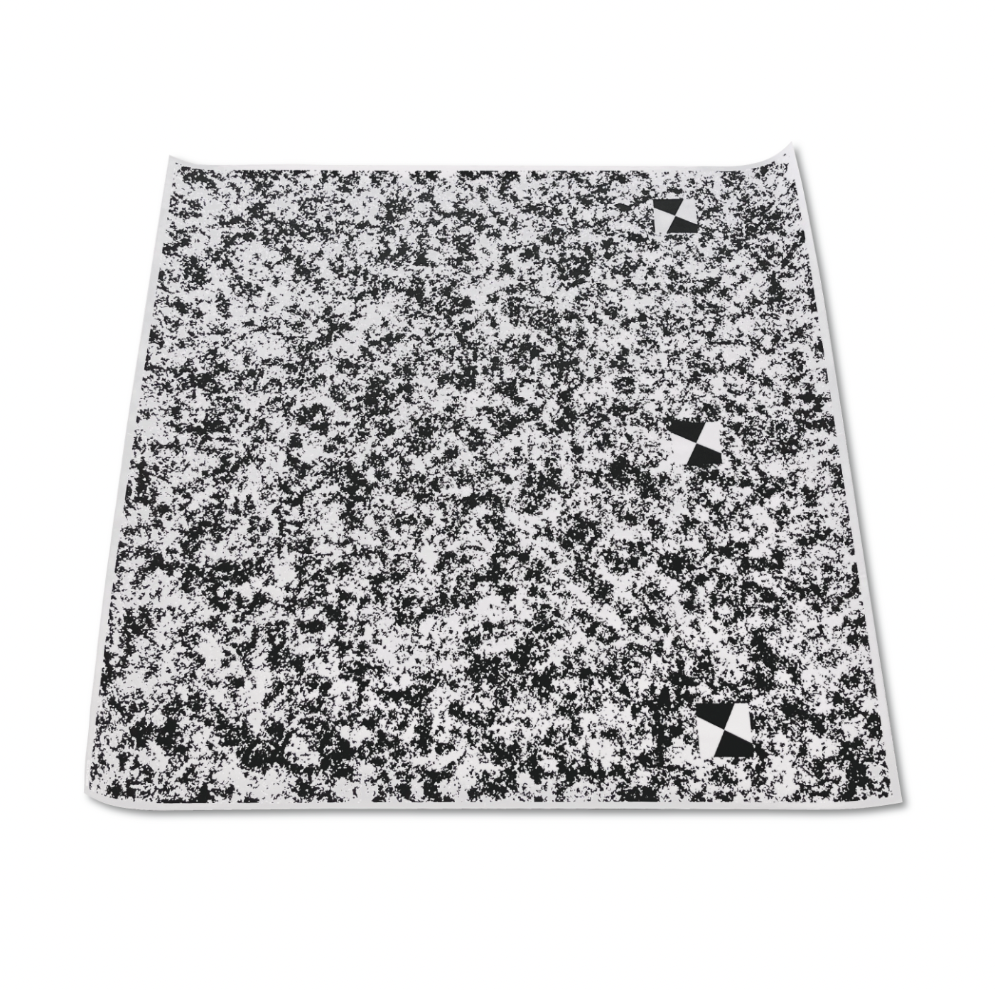 ランダムチャートのダイハツスマートアシストⅢのカメラエーミング用ターゲット