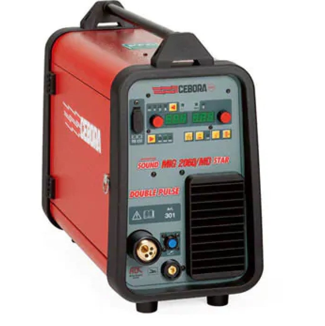 チェボラ サウンドミグ 2060MD-AL  フルデジタル・インバーター式パルスMIGMAG 自動溶接機 スチール+アルミトーチセット