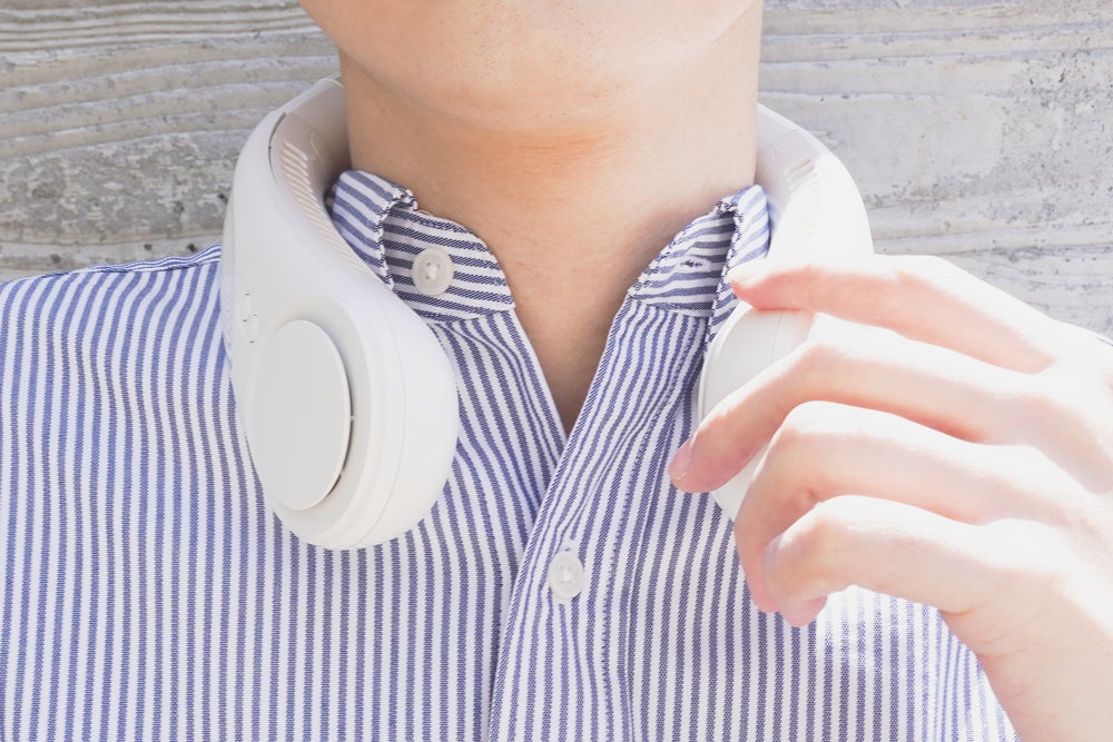 ネックファン iFan 冷却プレート ネッククーラー 冷却プレート搭載のハイブリッド式ネッククーラー「iFan Collar
