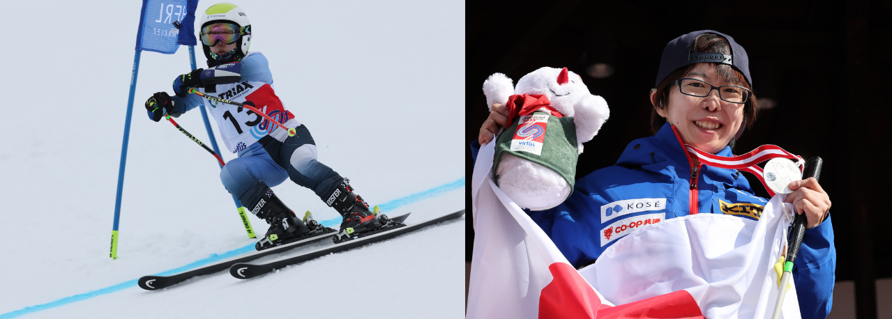 © Virtus Ski-WM／Sebastian Marko, Valentin Baubinder.