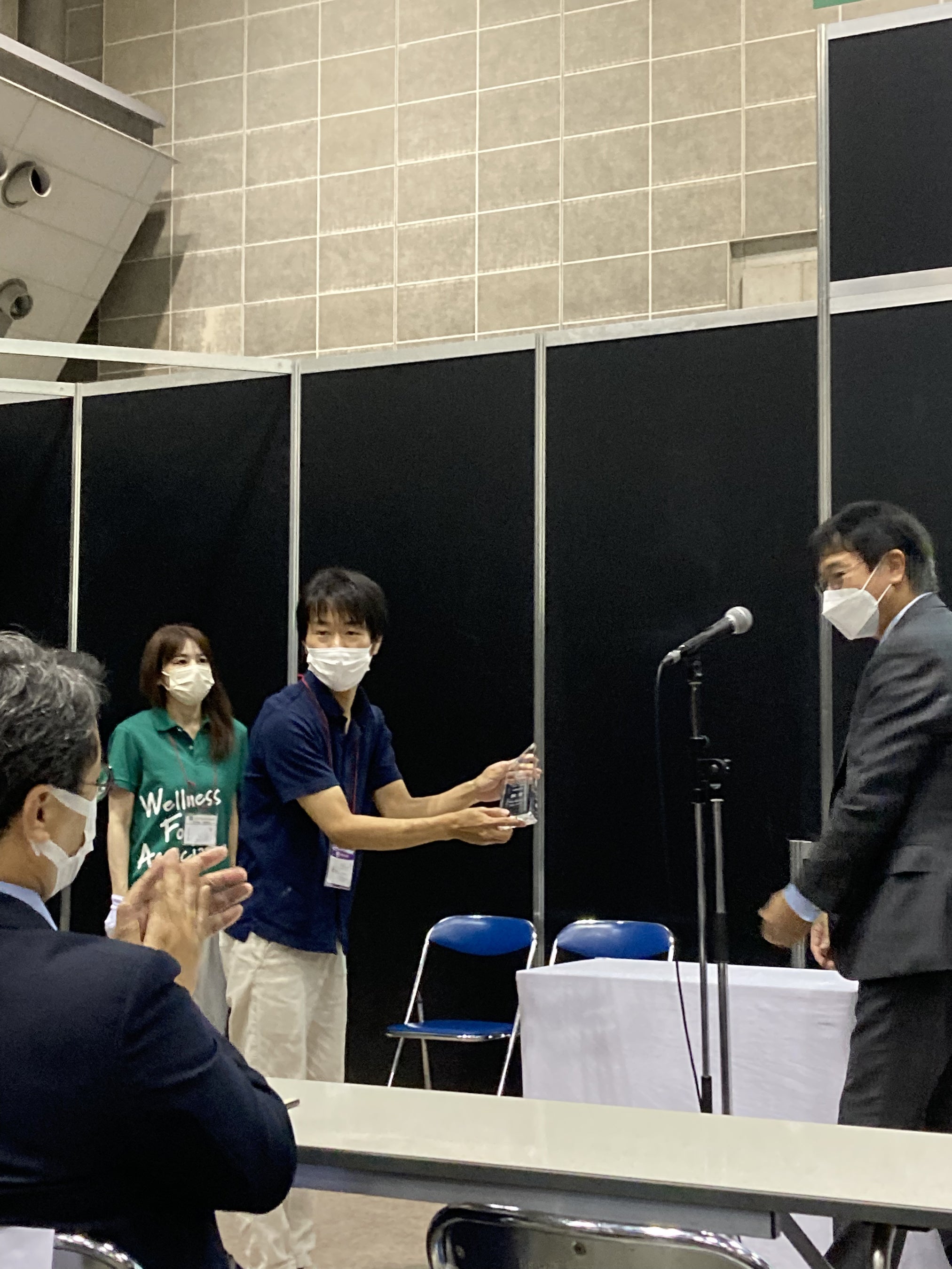 フジッコウェルネスフードアワード受賞式の様子