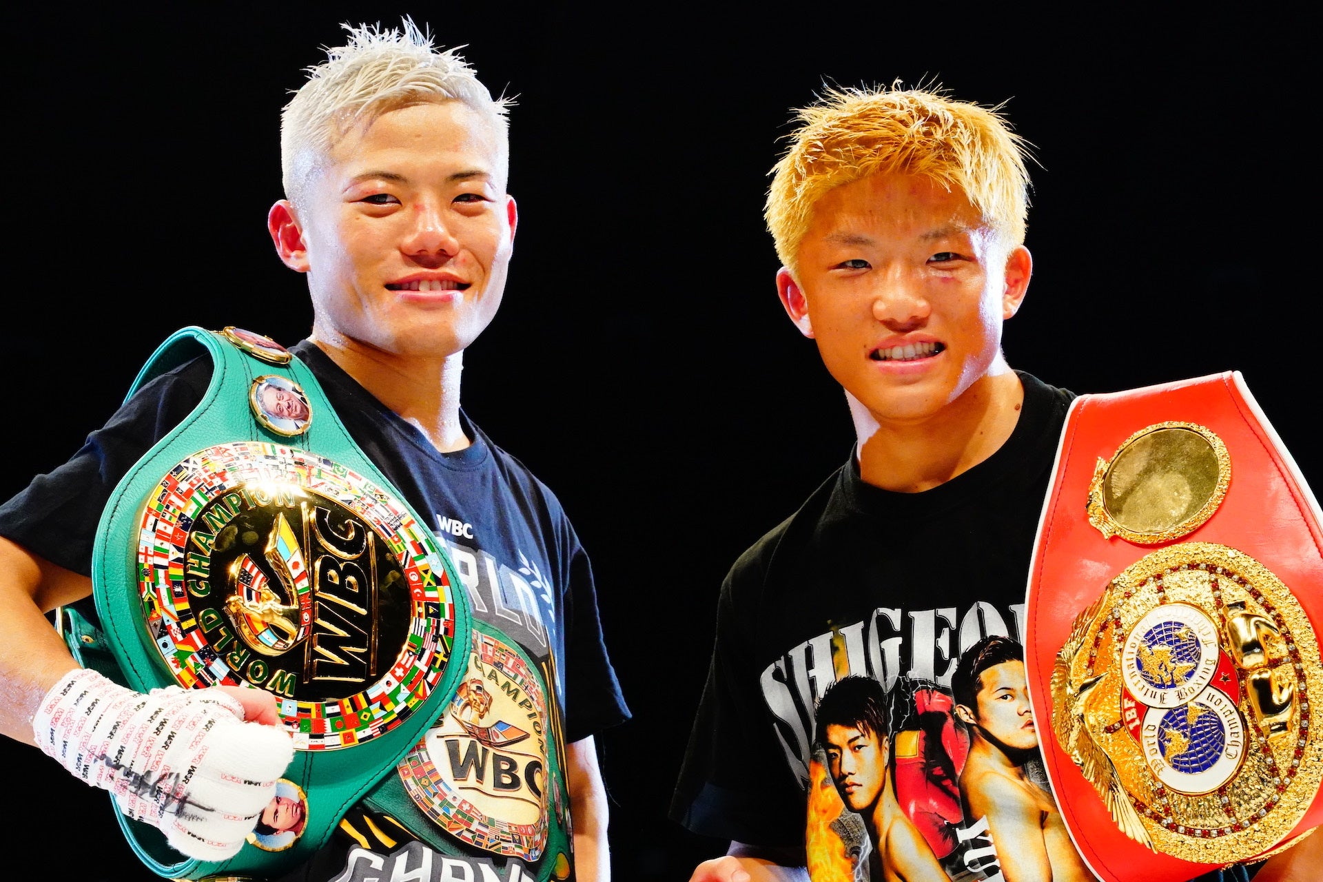 3150FIGHT vol.5』一夜明け会見】史上初の兄弟同日同階級世界