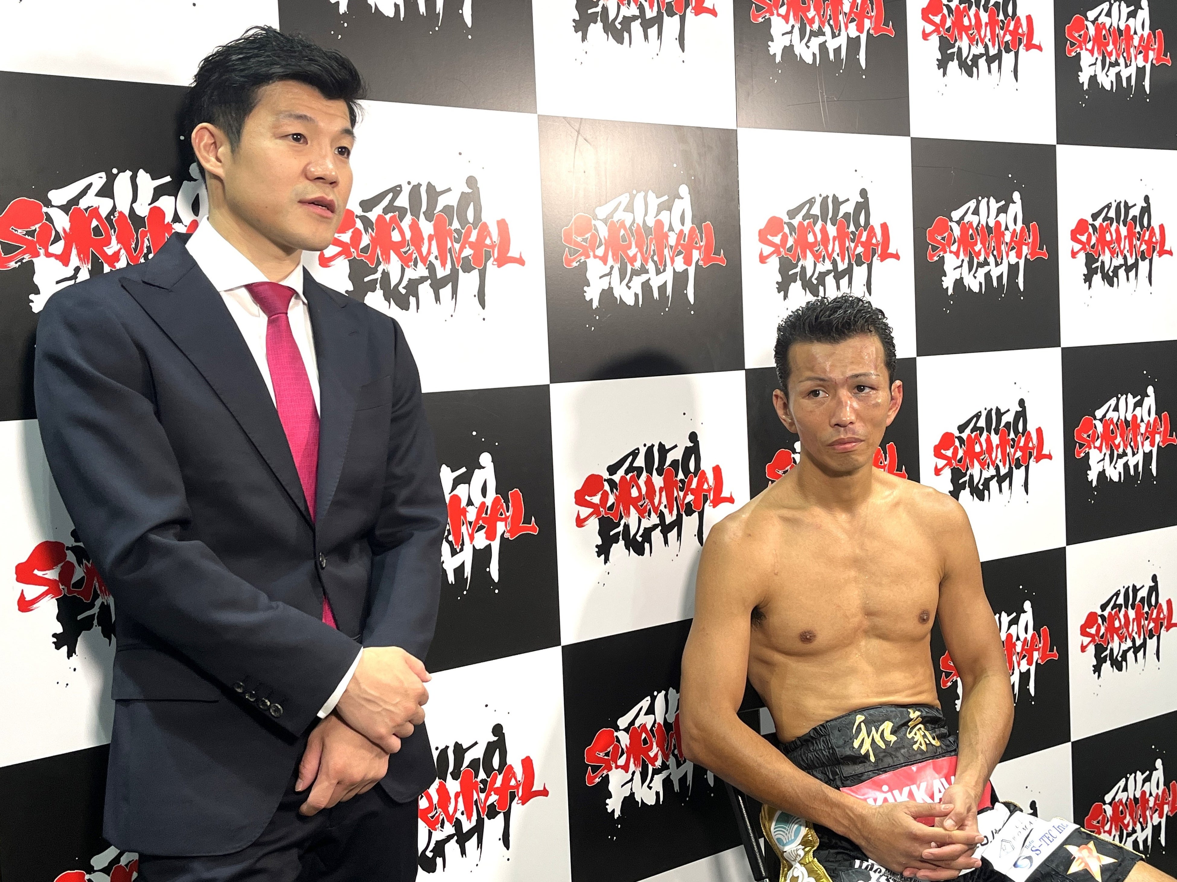 亀田興毅ファウンダー・和氣慎吾(FLARE山上)