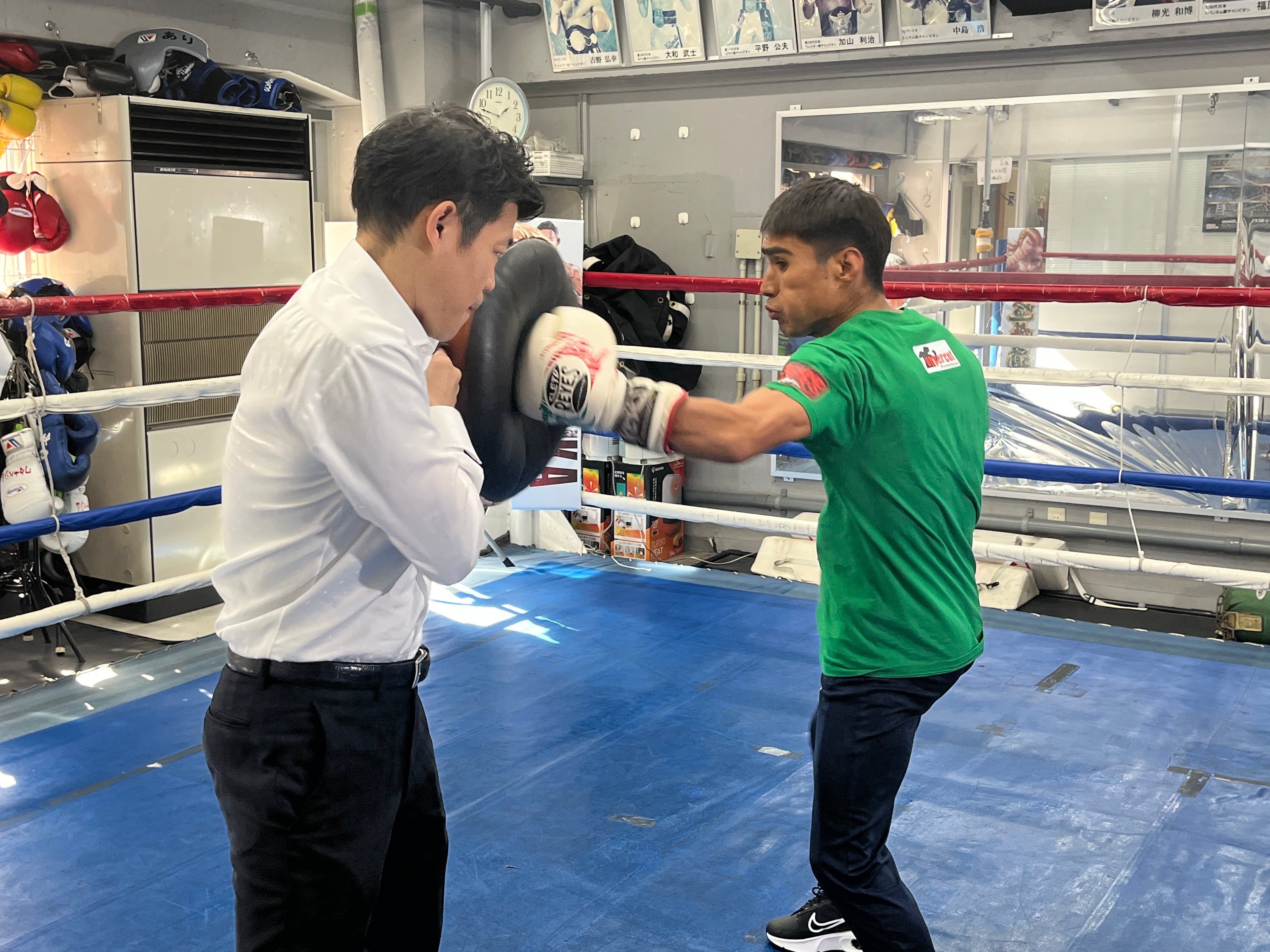 亀田興毅ファウンダー・バラダレス（メキシコ）