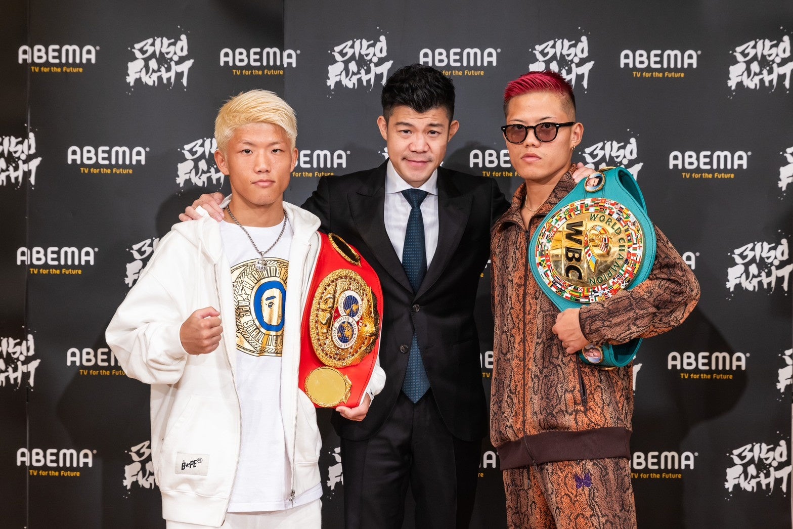 重岡銀次朗・亀田興毅ファウンダー・重岡優大